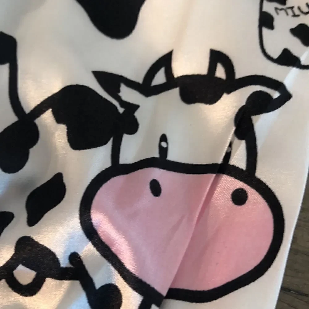 Moo 🐮 cow 🐄 Comfy Costume, sleep 😴 wear or playtime Soft poly stretch spandex